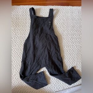 Gray label salopette faded black